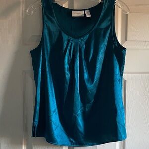 Chico's Rich Teal Sleeveless Blouse